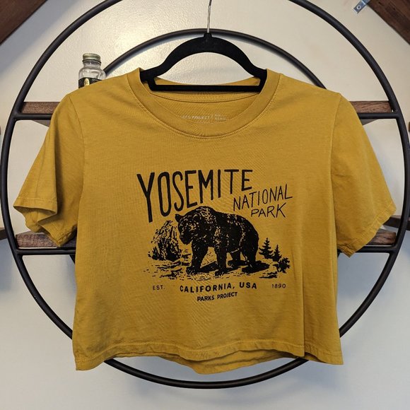 Parks Project Yellow Crop Top - Picture 3 of 5